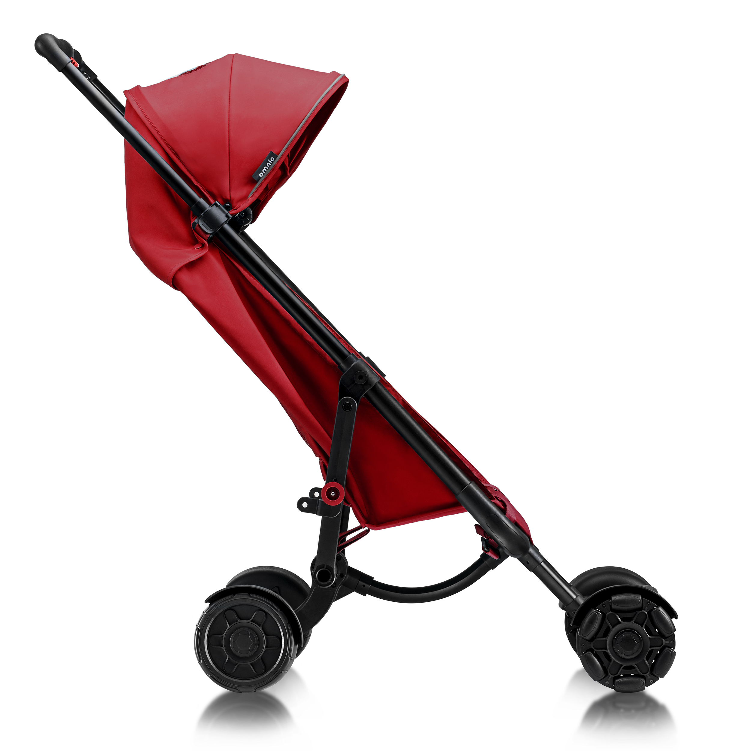 Прогулочная коляска Omnio Stroller Red - фото 3