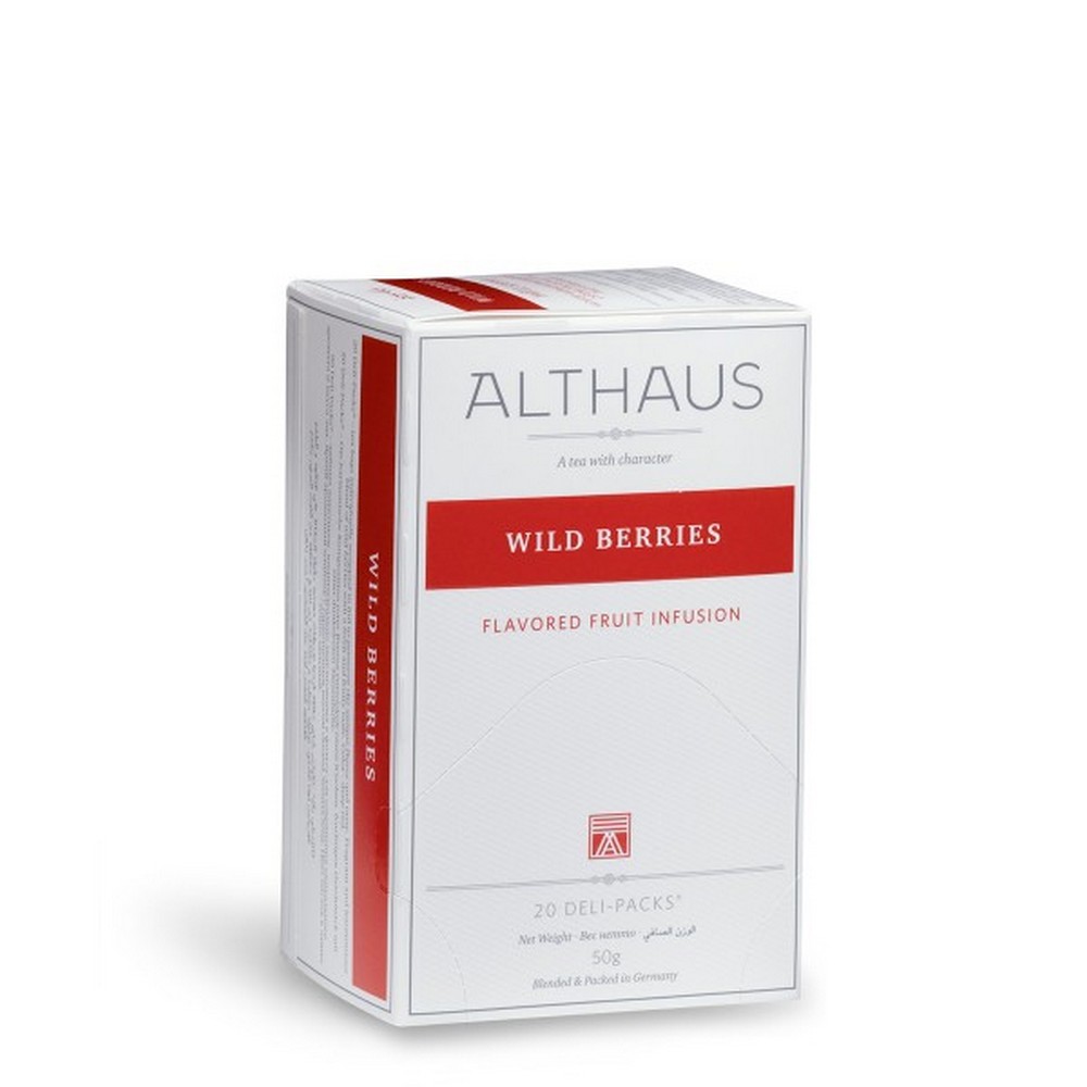 Чай ALTHAUS Deli Packs Wild Berries 20 x 2.5g - фото 1