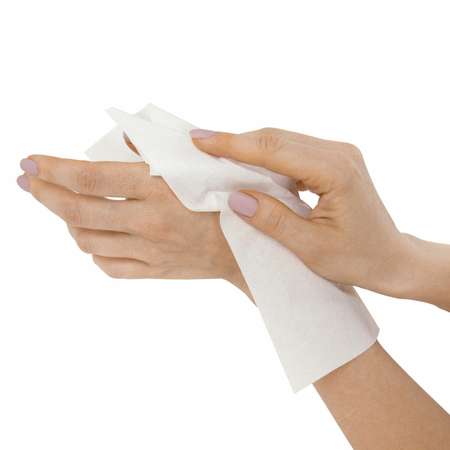 Салфетки бумажные Лайма сухие для лица 2-слойные 100 штук