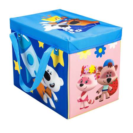Контейнер-бокс Ми-Ми-Мишки корзина для хранения игрушек