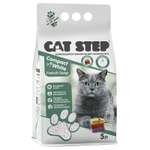 Наполнитель для кошек Cat Step Compact White French Soap комкующийся минеральный 5л