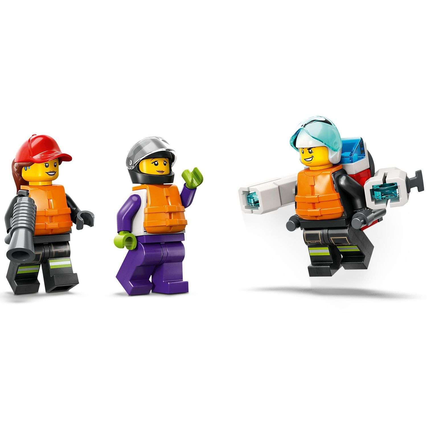 Конструктор LEGO Пожарно-спасательная лодка 60373 - фото 7