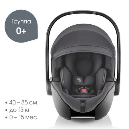 Детское автокресло Britax Roemer автолюлька для новорожденных Baby-Safe Pro Classic Deep Grey