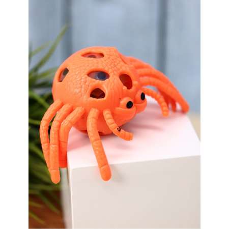 Мялка-антистресс iLikeGift Squeeze spider orange