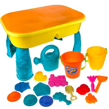 Игровой набор 1 TOY Столик 2 в 1 для игры с водой и песком для занятий