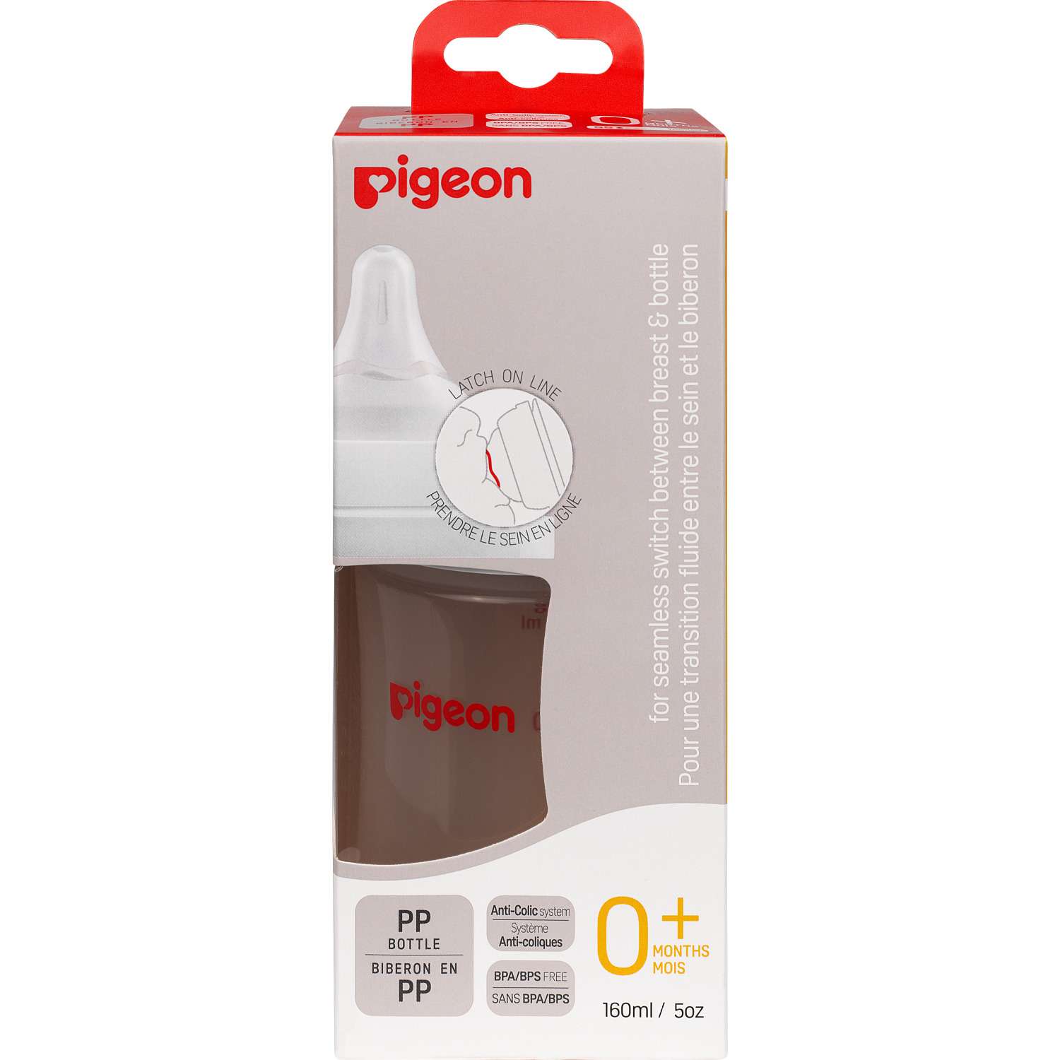 Бутылочка Pigeon для кормления 160мл PP 80272 - фото 13