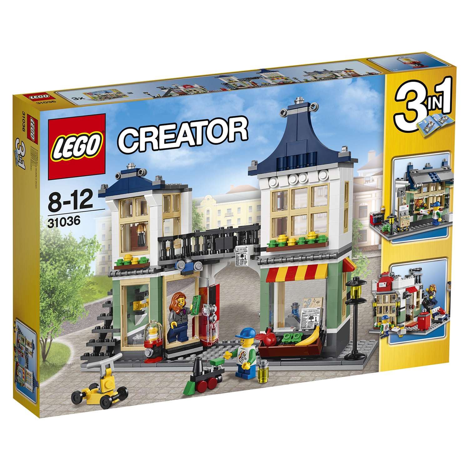 Конструктор LEGO Creator Магазин по продаже игрушек и продуктов (31036) - фото 2