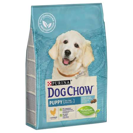 Корм для щенков Dog Chow с курицей 2.5кг