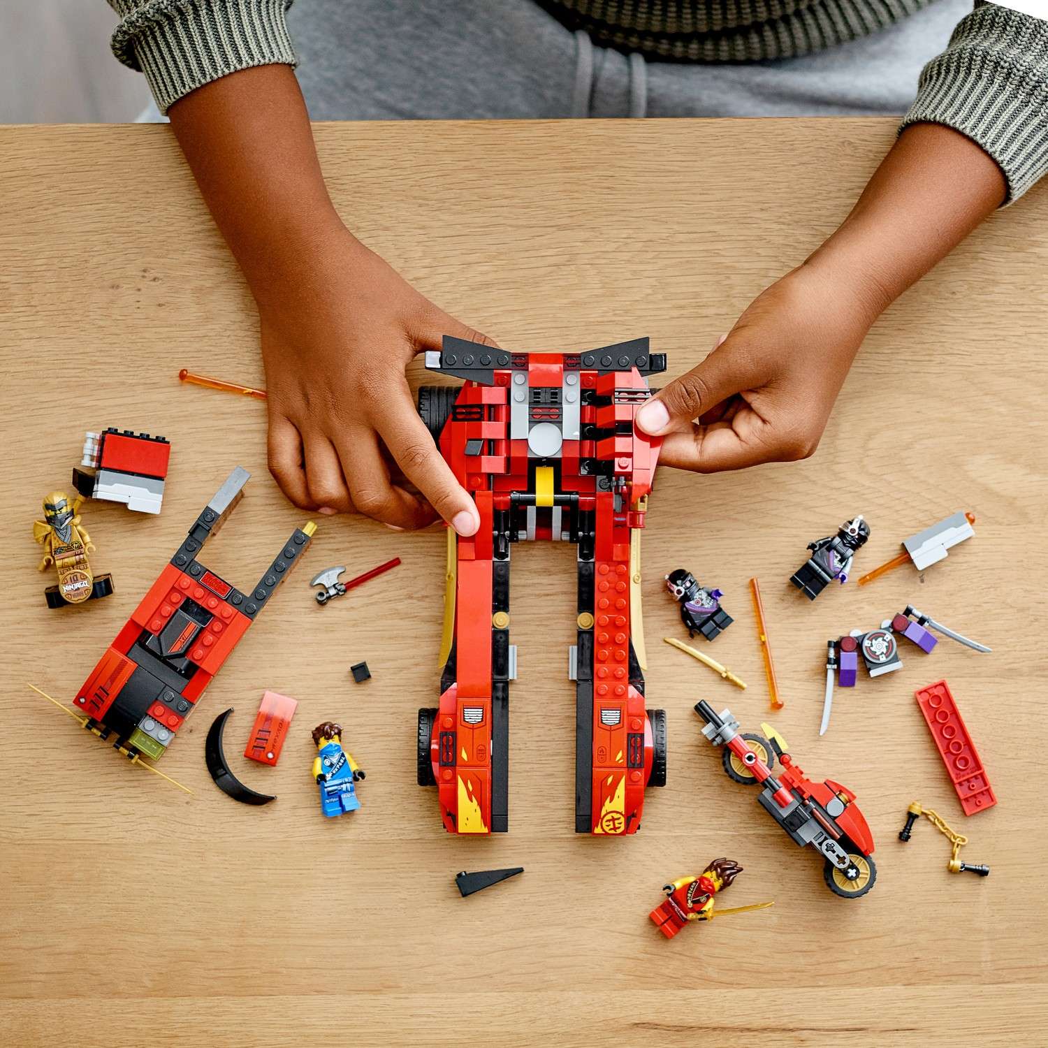 Конструктор LEGO Ninjago Ниндзя-перехватчик Х-1 71737 - фото 10