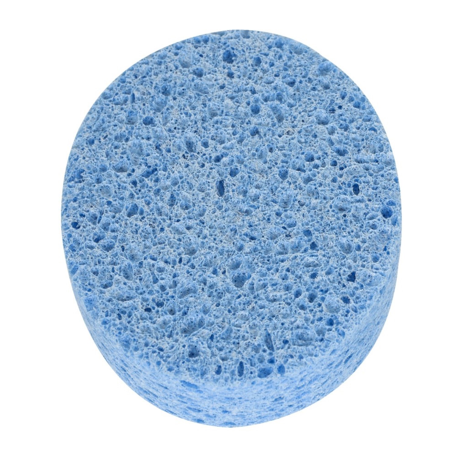 Губка для купания SEVIBEBE из натуральной растительной целлюлозы голубая - фото 1