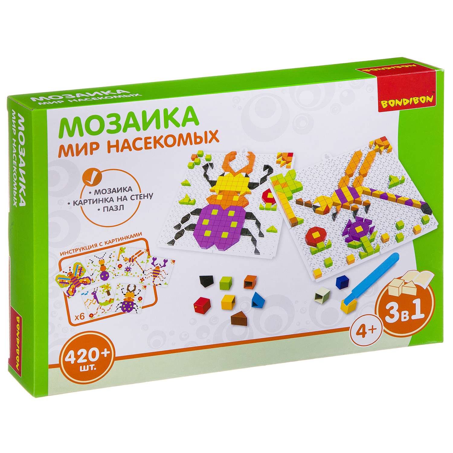 Мозаика Bondibon Мир насекомых - фото 1