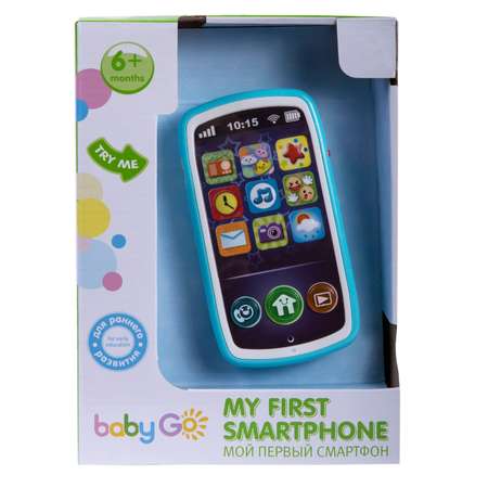 Мой первый смартфон BabyGo интерактивный