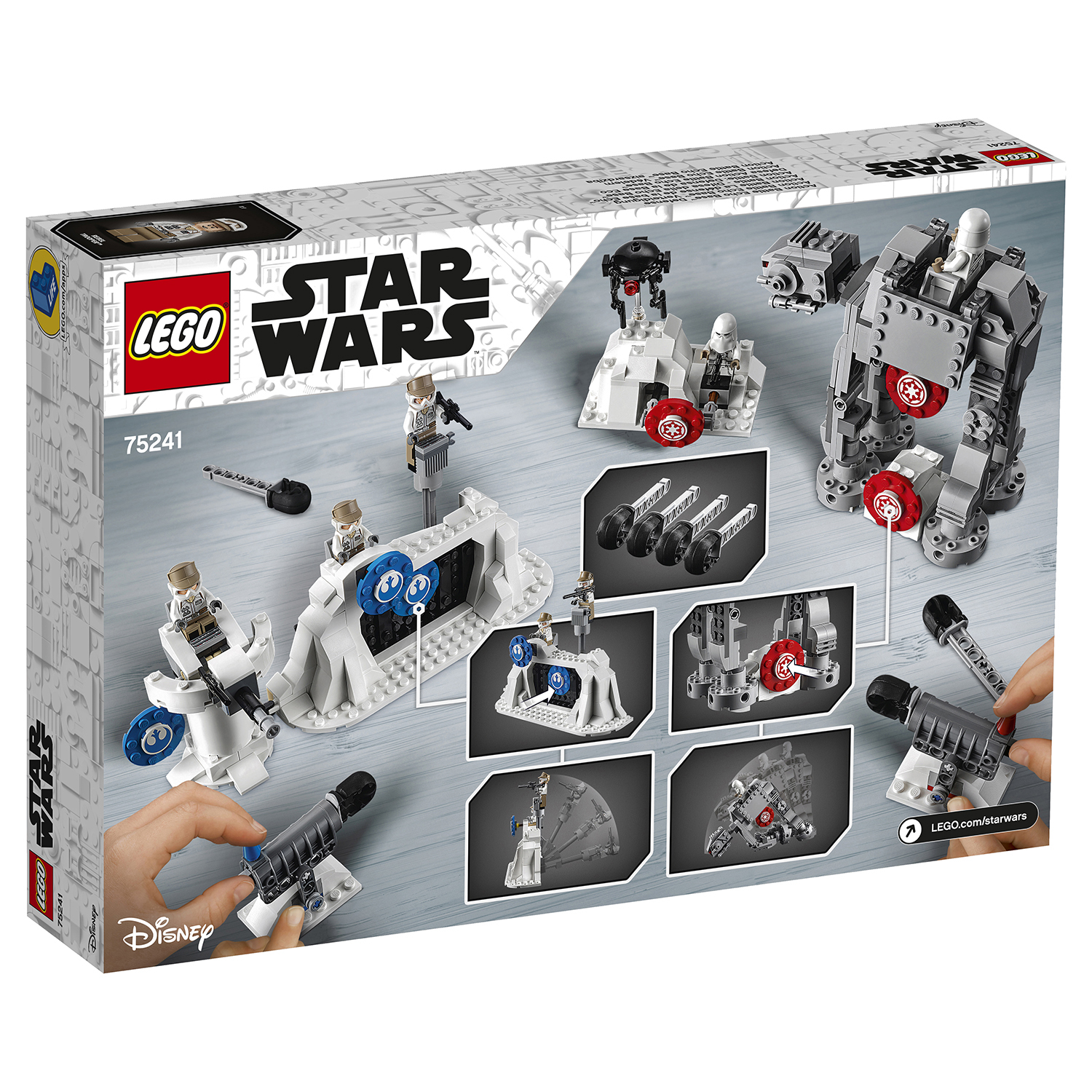 Конструктор LEGO Star Wars Защита базы Эхо 75241 купить по цене 2999 ₽ в  интернет-магазине Детский мир