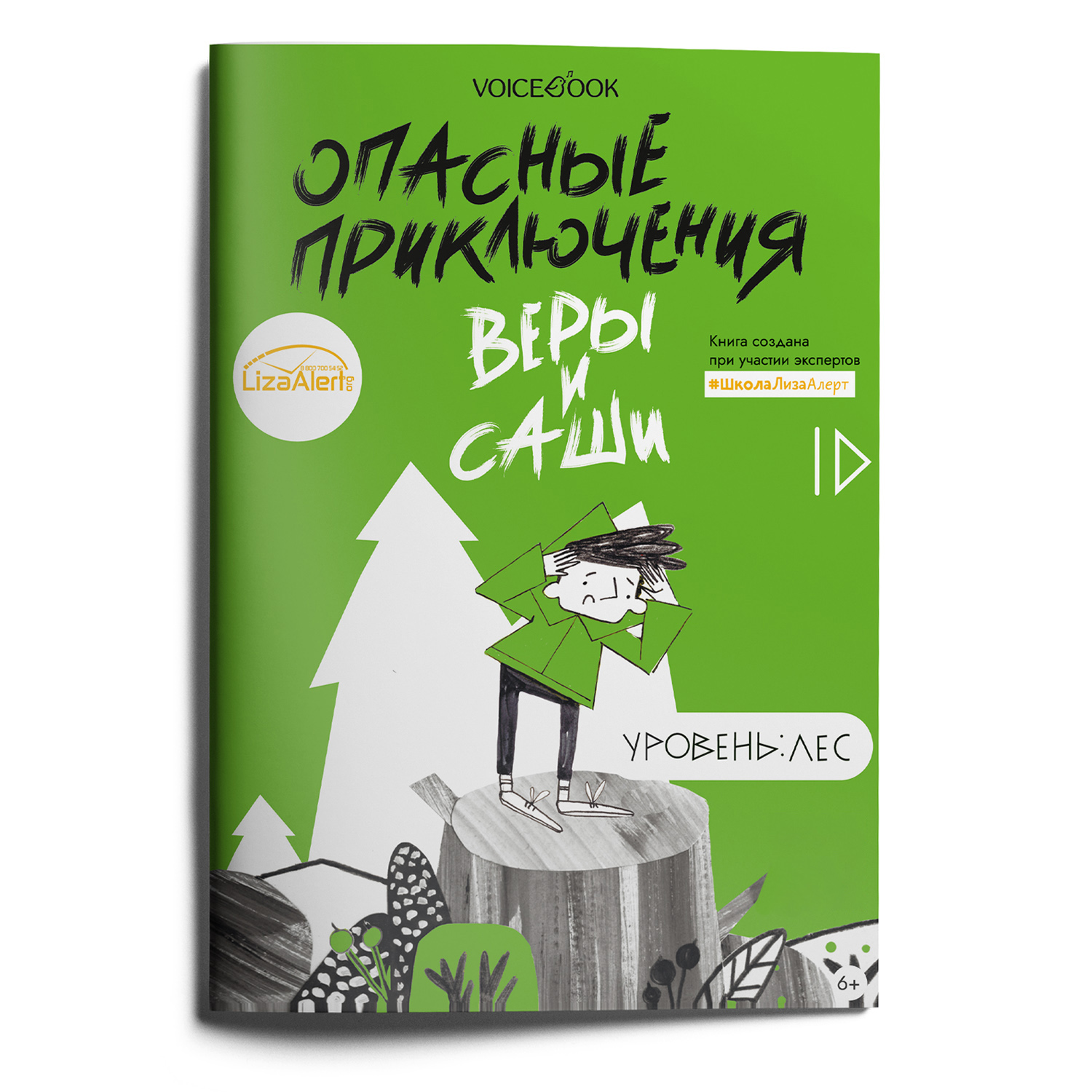 Книга VoiceBook Опасные приключения Веры и Саши. Уровень:Лес купить по цене  179 ₽ в интернет-магазине Детский мир