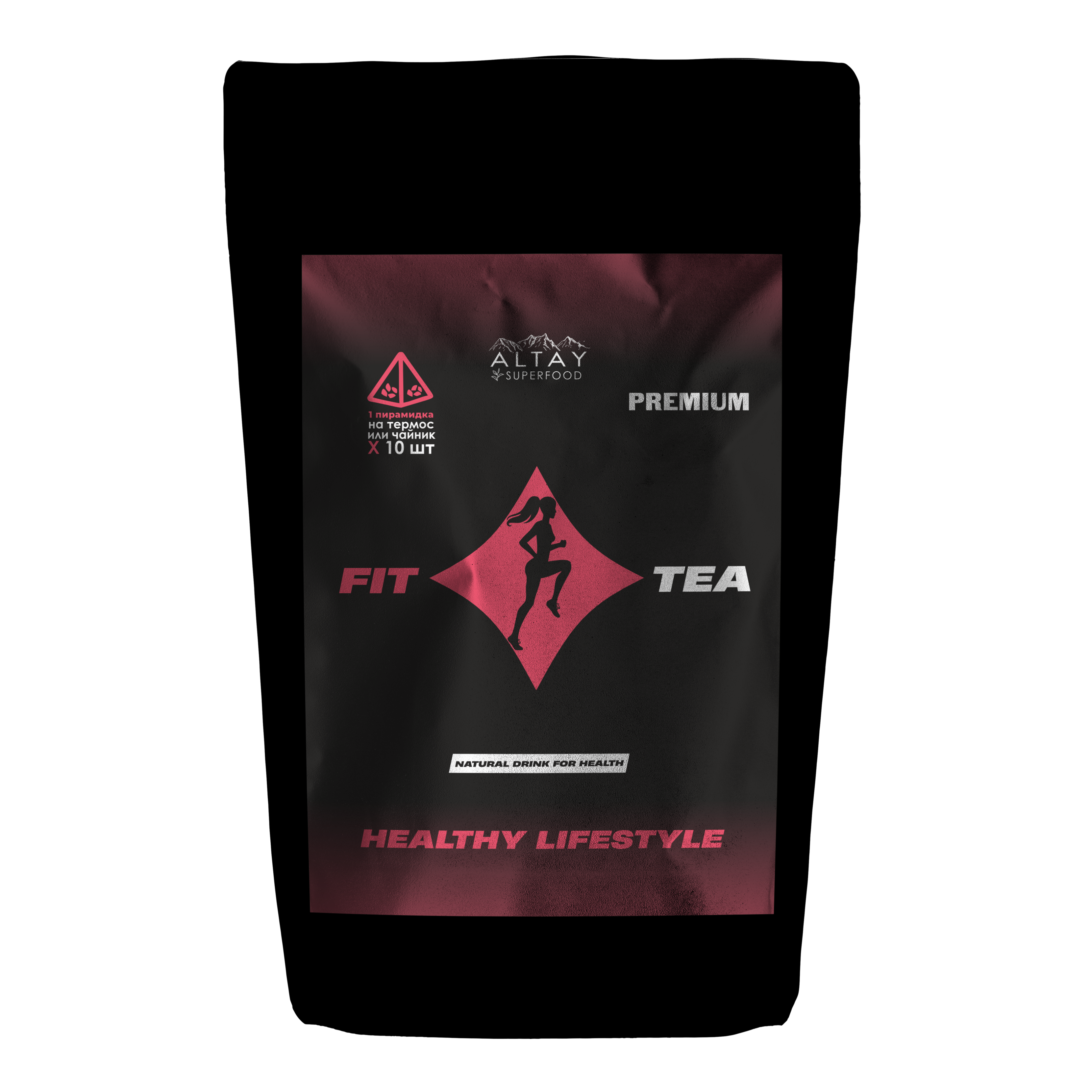 Спортивный чай Altay Superfood Фитнес Fit Tea 40 г в пирамидках по 4 гр - фото 1