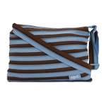 Сумка Zipit Medium Shoulder Bag Ocean Blue & Soft Brown