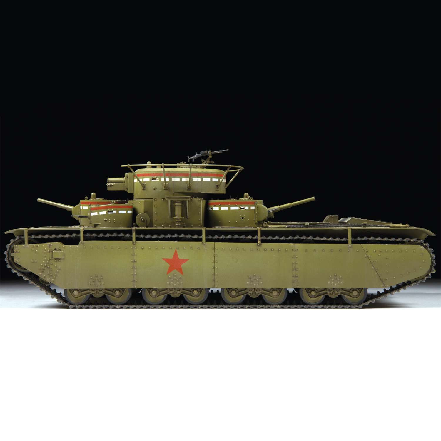 Сборная модель Звезда Советский тяжёлый танк Т-35 3667 - фото 3