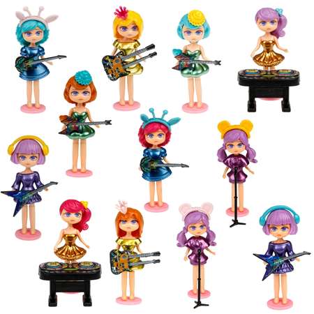 Игрушка-сюрприз K-pop Boys Band 1TOY Кукла для девочки маленькая фигурка аниме корейская с аксессуаром 1 шт.