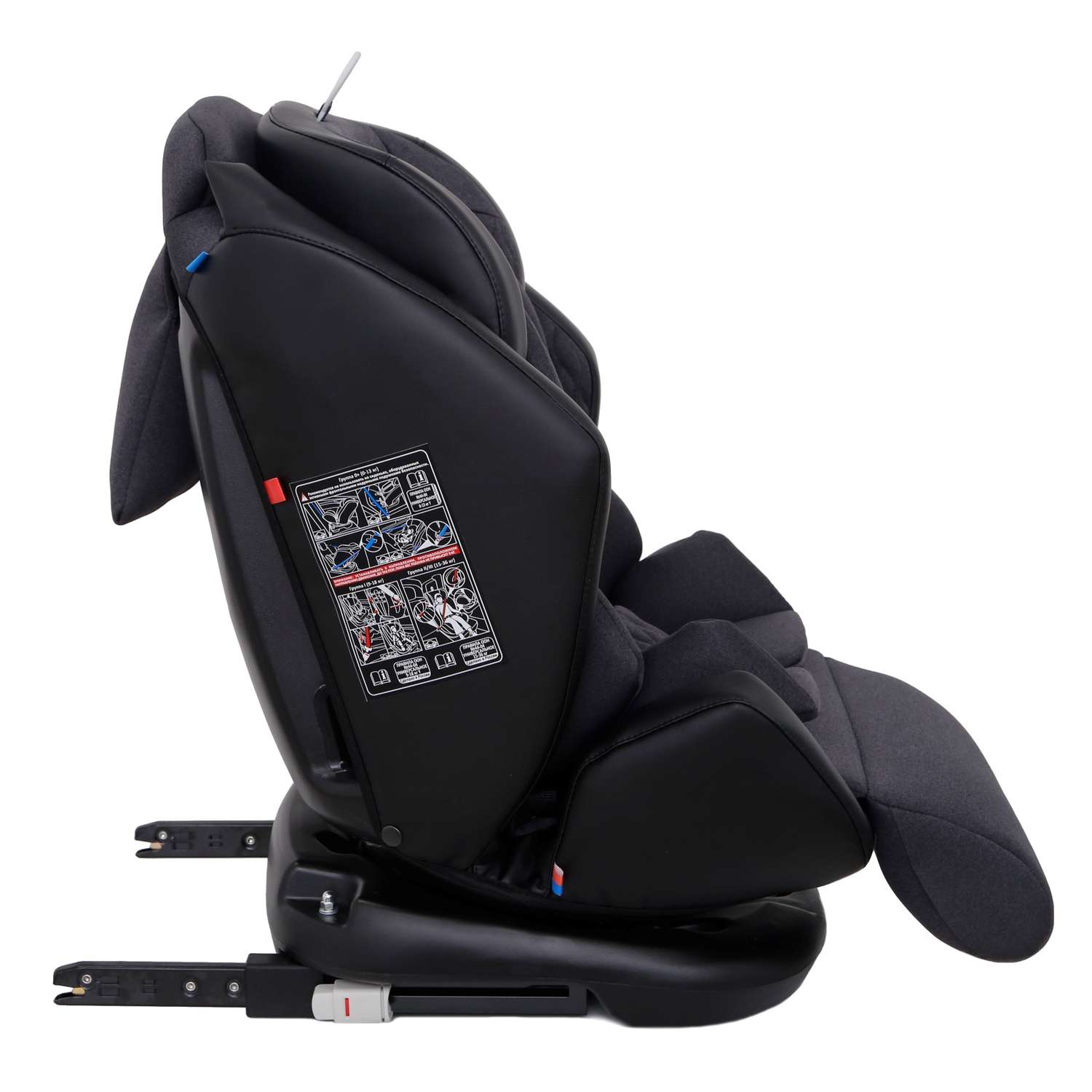 Автокресло Olsson Universe Isofix 0+/I/II/III Black - фото 19