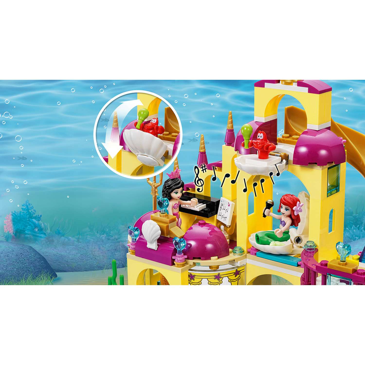 Конструктор LEGO Disney Princess Подводный дворец Ариэль (41063) - фото 6
