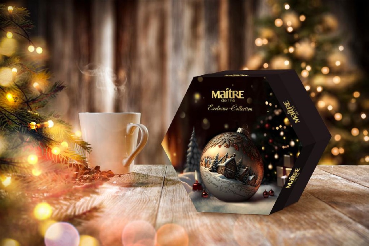 Чай подарочный в пакетиках Maitre de the Ассорти Эксклюзивная коллекция Новогодний Темный шар 120 г 60 шт МЭТР - фото 5