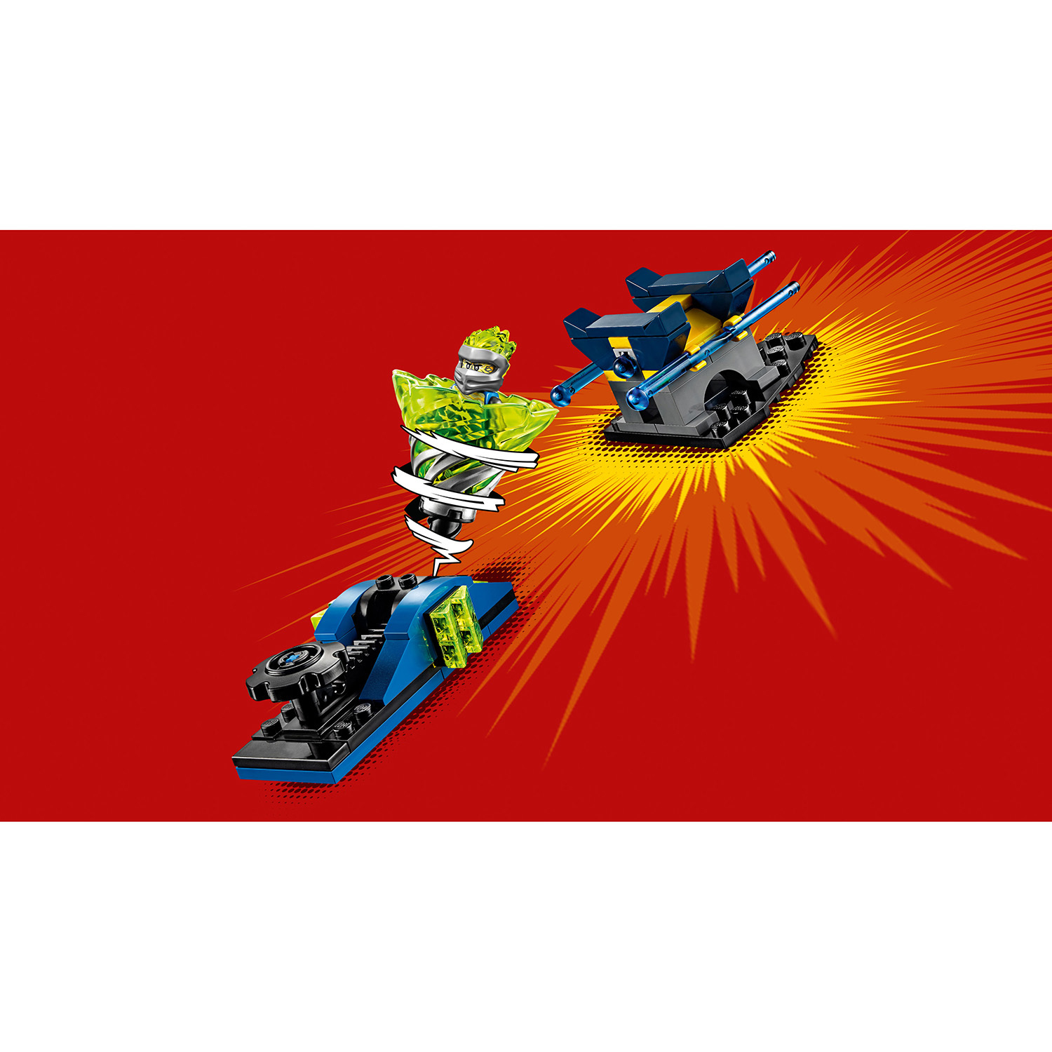 Конструктор LEGO Ninjago Бой мастеров кружитцу-Джей 70682 - фото 9