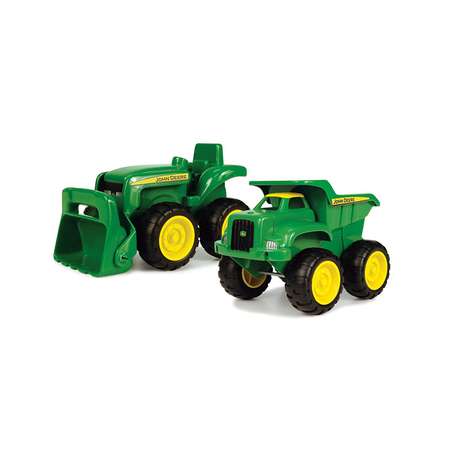 Набор для песочницы Tomy Трактор и самосвал John Deer