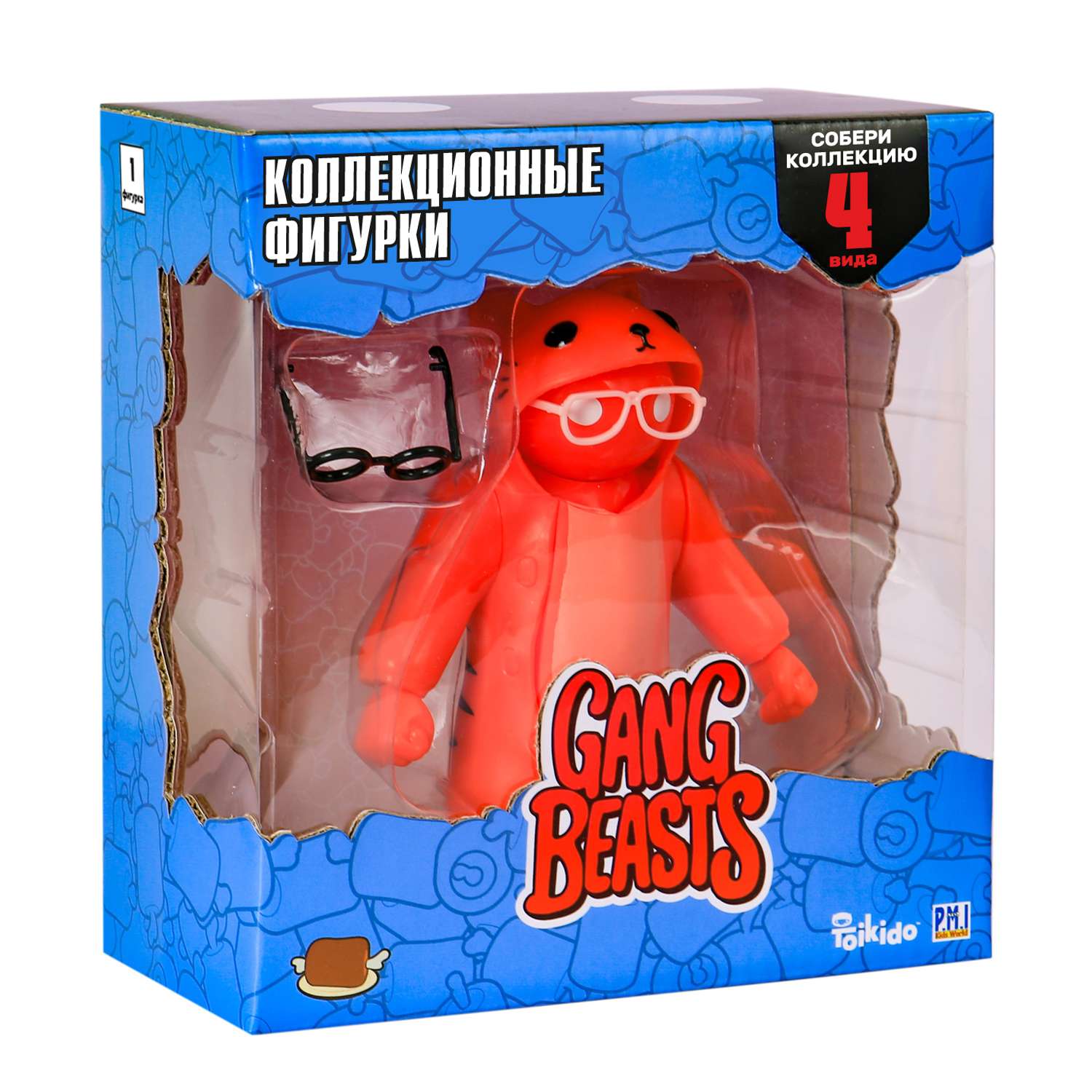 Набор игровой PMI Gang Beasts Красный с аксессуарами GB6000-A - фото 3