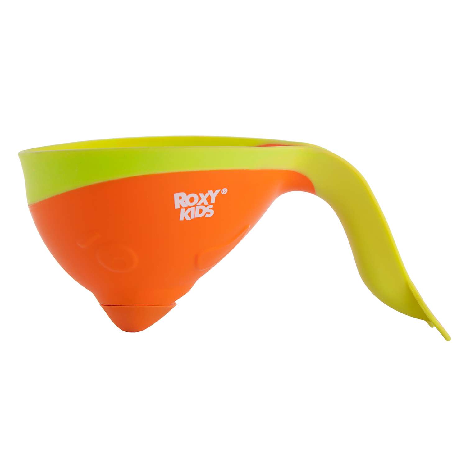 Ковш детский ROXY-KIDS для купания малышей Flipper с мягким краем цвет оранжевый - фото 8