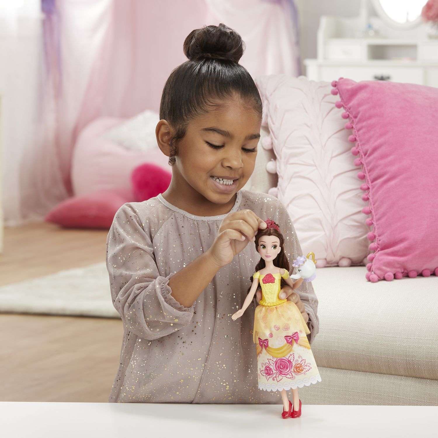 Кукла Disney Princess Hasbro Бель поющая E6620EU40 E3046EU4 - фото 7