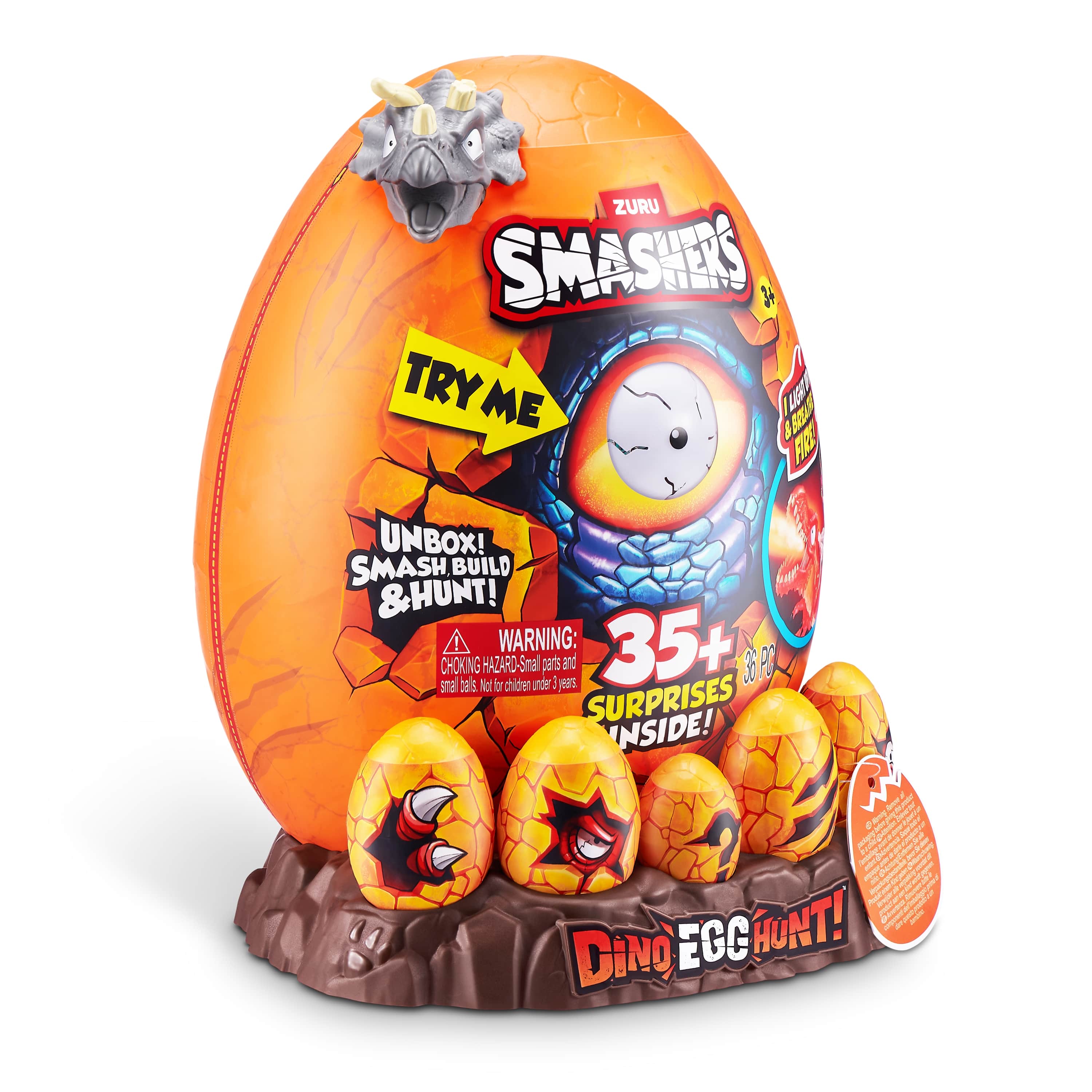 Игровой набор Zuru Smashers Dino Egg Hunt Дино-раскопки - фото 25