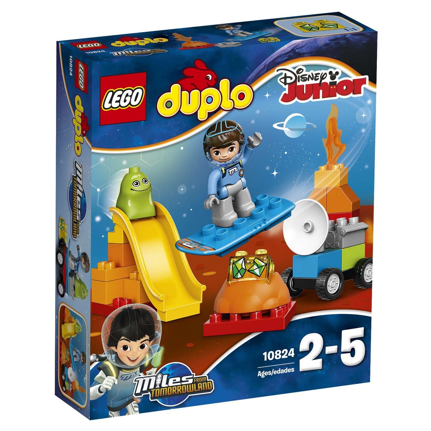 Конструктор LEGO DUPLO Miles Космические приключения Майлза (10824) - фото 2