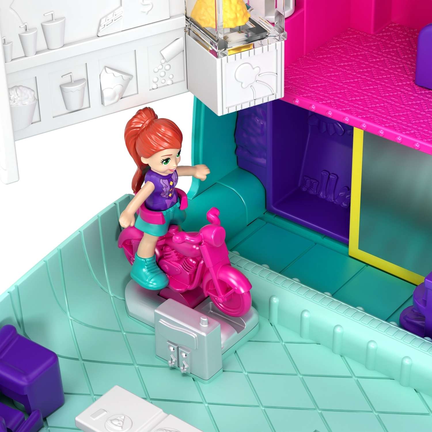 Набор игровой POLLY POCKET В торговом центре компактный GCJ86 FRY35 - фото 8