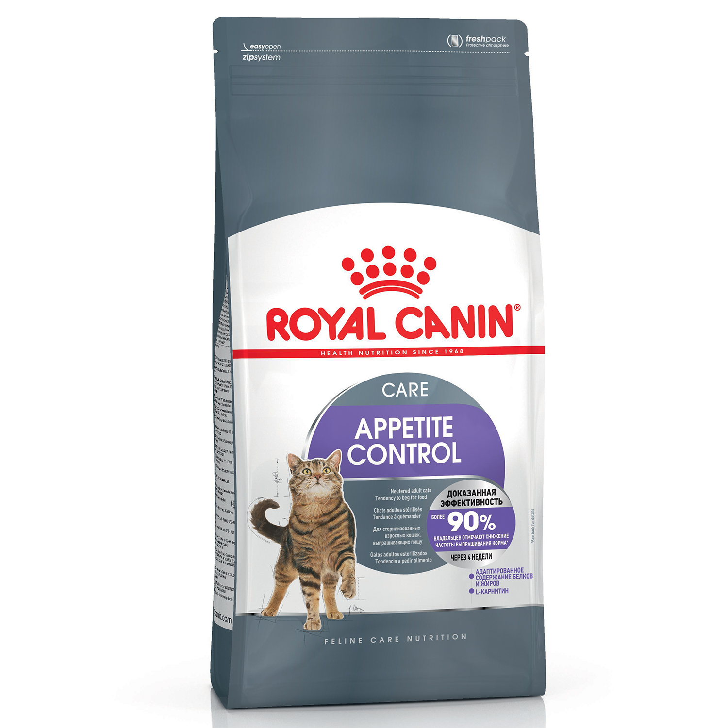 Корм для кошек ROYAL CANIN Appetite Control Care для контроля выпрашивания  корма 2кг купить по цене 2810 ₽ с доставкой в Москве и России, отзывы, фото