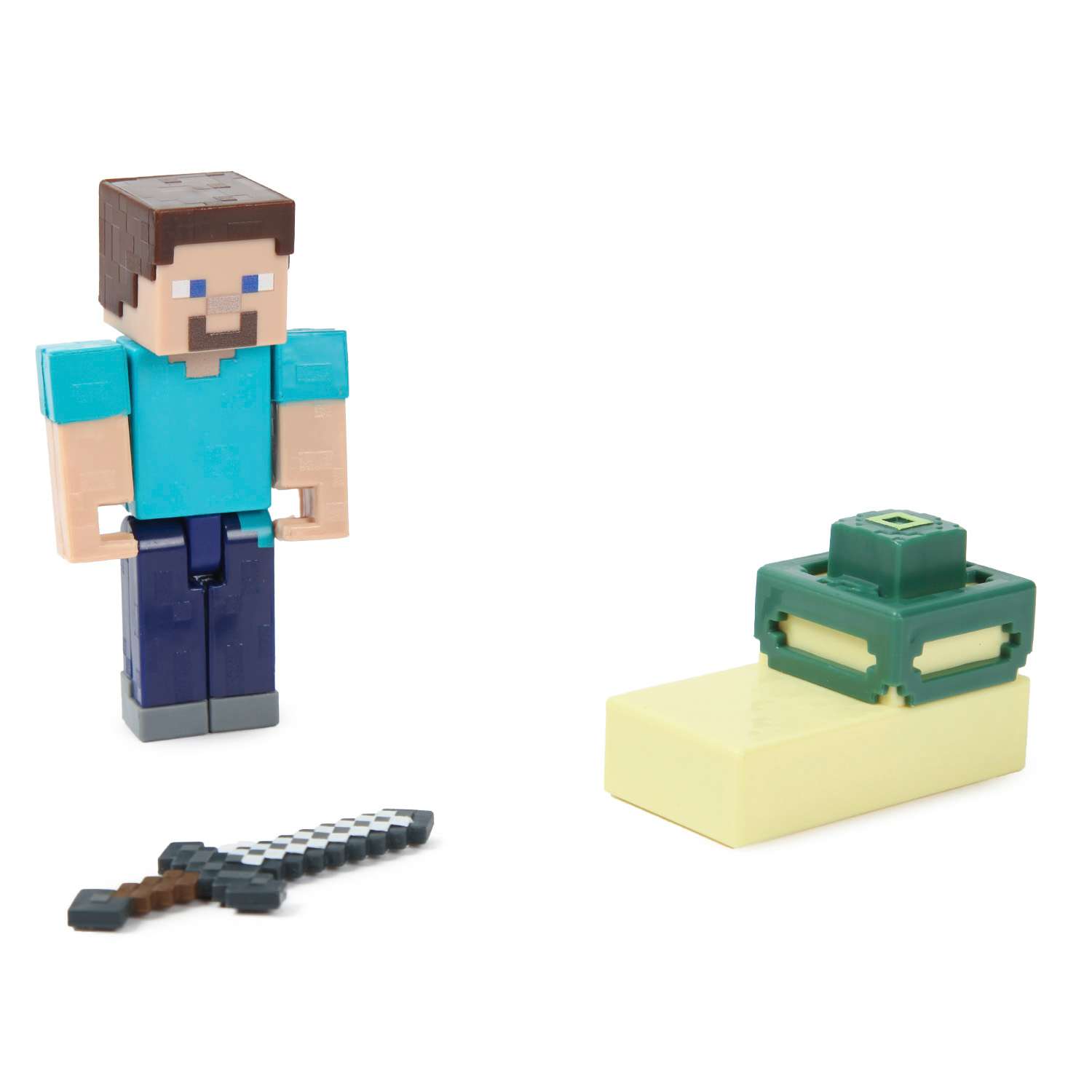 Стив из Майнкрафт/ like Steve Minecraft cake topper / como Steve Maynkraft bolo topper