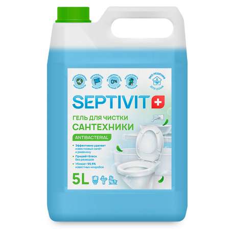 Средство для чистки сантехники SEPTIVIT Premium профессиональное 5 литров
