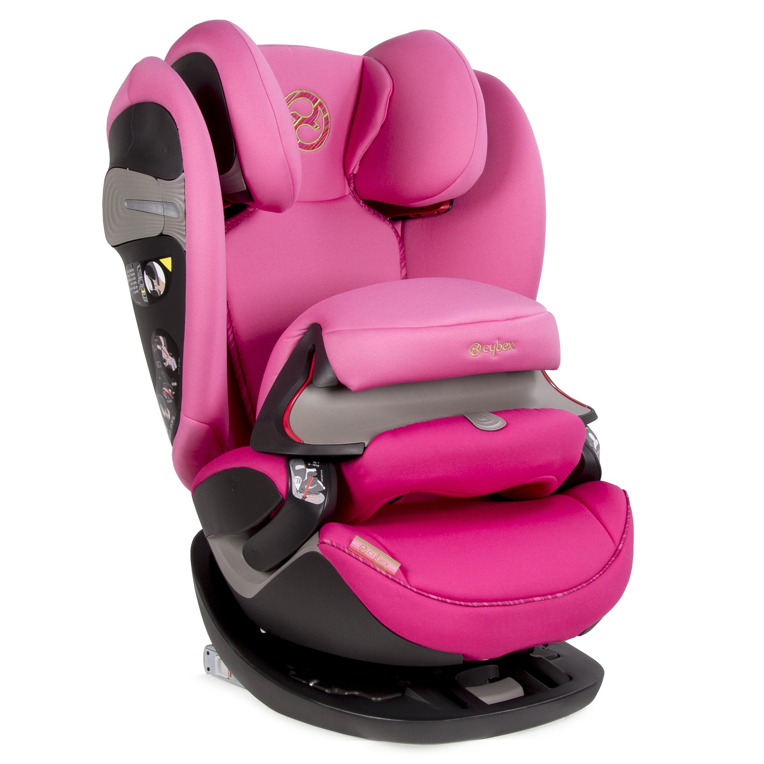 Автокресло Cybex Pallas S-Fix Fancy Pink - фото 2