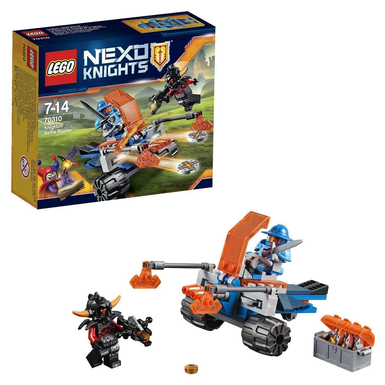 Конструктор LEGO Nexo Knights Королевский боевой бластер (70310) - фото 1