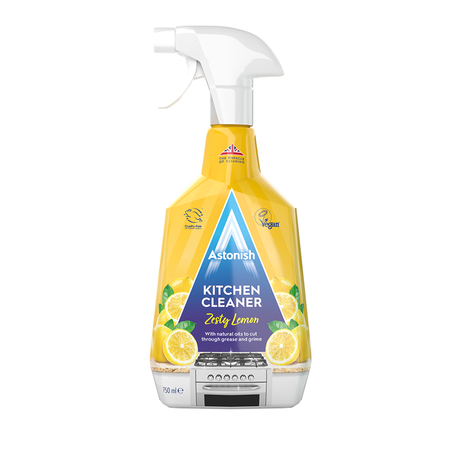 Очиститель Astonish Универсальный для кухни с ароматом лимона Kitchen Cleaner Zesty Lemon - фото 1