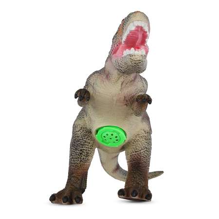 Фигурка динозавра ДЖАМБО с чипом звук рёв животного эластичный JB0207076