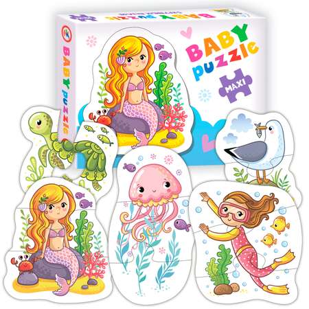 Набор пазлов Дрофа-Медиа Baby puzzle На море 3998