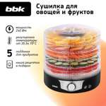 Сушилка электрическая BBK BDH301M черный металлик