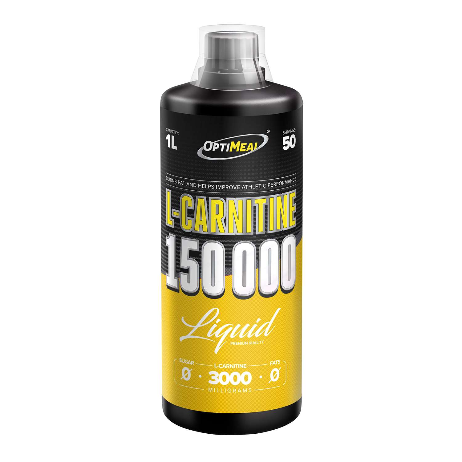 L-Карнитин OptiMeal liquid 150000 ананас 1л - фото 1