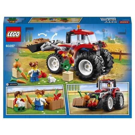 Конструктор LEGO City Great Vehicles Трактор 60287