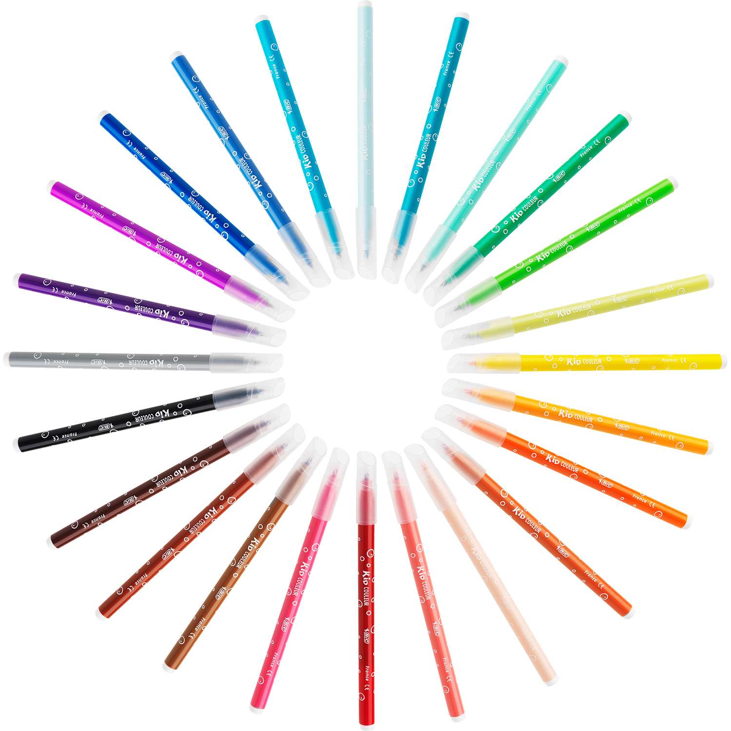 Набор BIC Кидз карандаши 18цветов+фломастеры 12цветов 964827 - фото 2