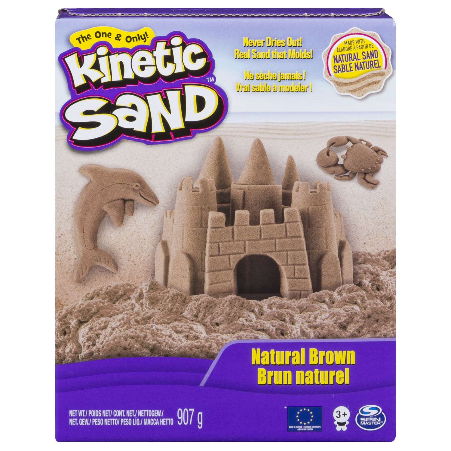 Песок кинетический Kinetic Sand 907г Натуральный 6037507 - фото 1