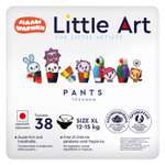 Подгузники-трусики Little Art XL 12-15кг 38шт