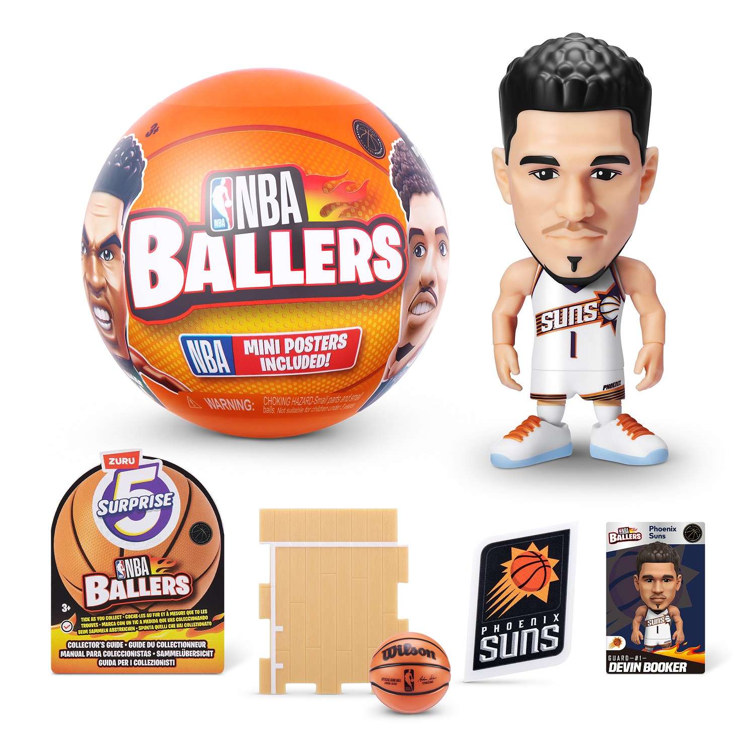 Игрушка Zuru 5 surprise NBA Ballers Шар в непрозрачной упаковке (Сюрприз) 77490GQ4-S002 - фото 29