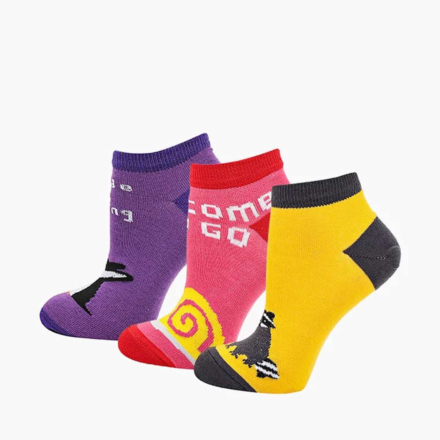 Носки 3 пары Big Bang Socks box3a132/животные - фото 1