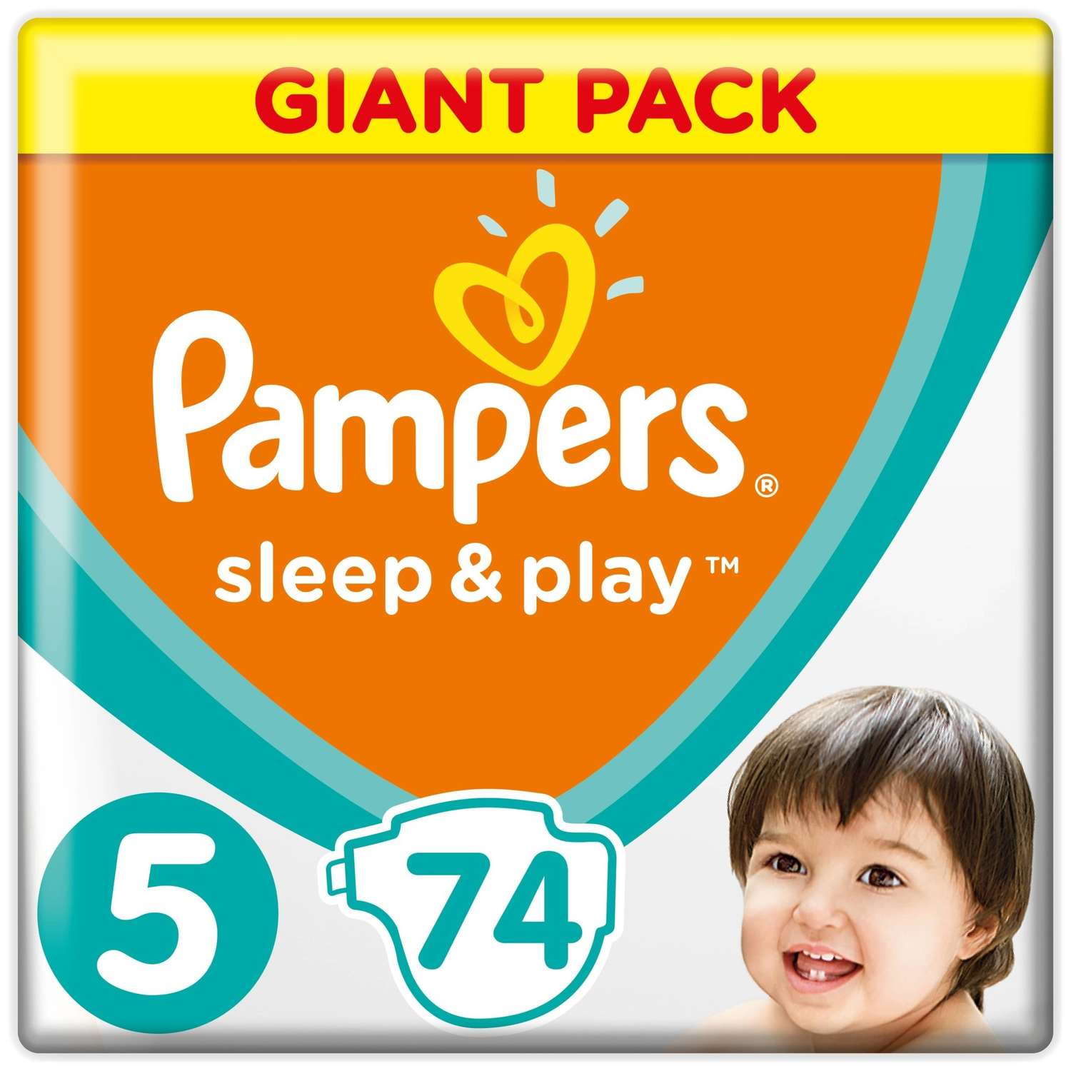 Подгузники Pampers Sleep and Play 5 11-16кг 74шт - фото 1